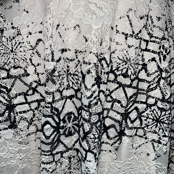 Free People Flocked Velvet Lace dress - Picture 8 of 13